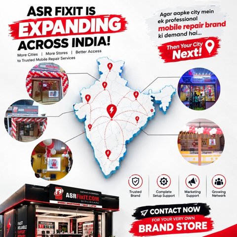 ASR Fixit professional mobile phone repair service in Dwarka Delhi